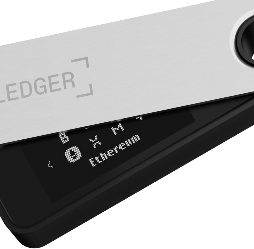 Ledger Nano S Plus (Matte Black): The perfect entry-level hardware wallet to securely manage all your crypto and NFTs.