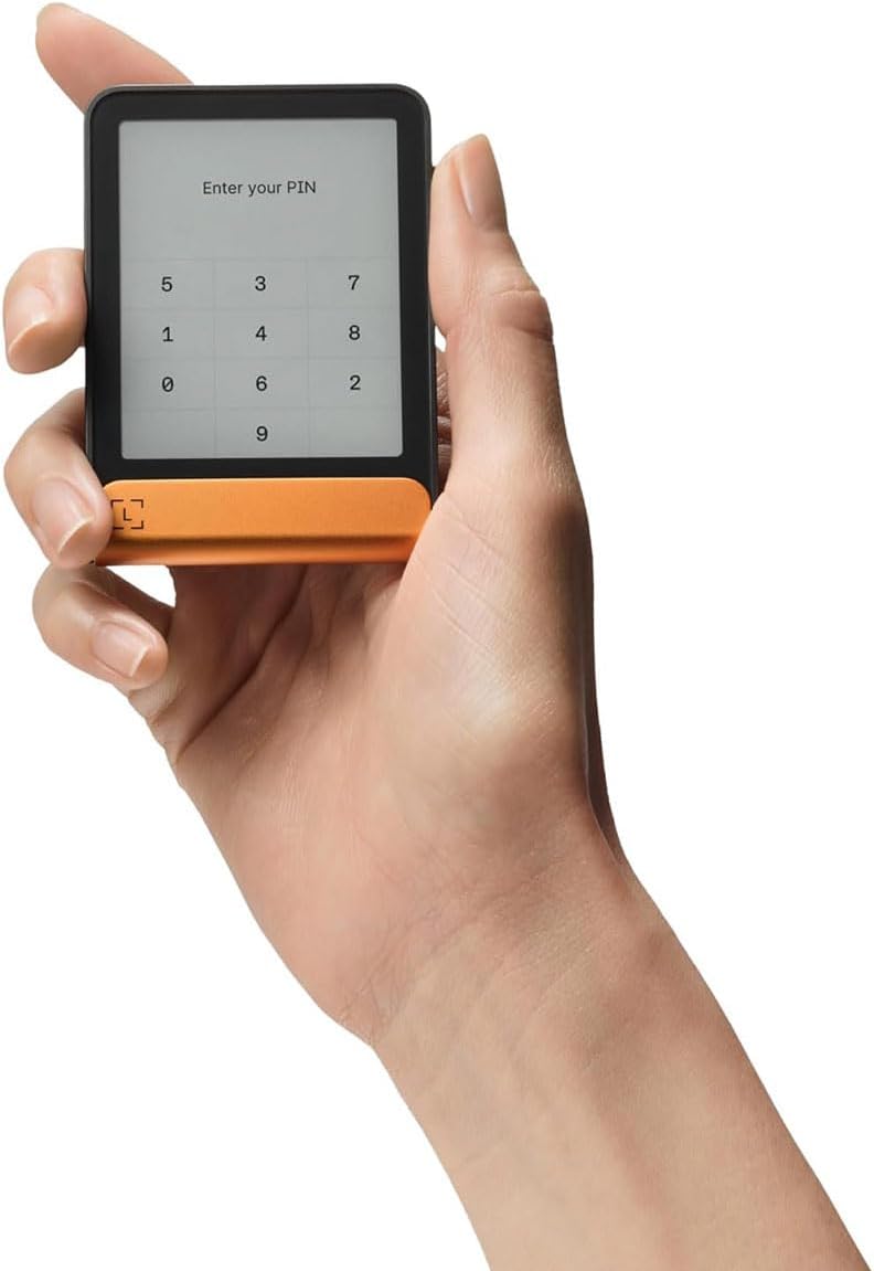 Ledger Flex - Experience a secure E Ink touchscreen crypto wallet (BTC Edition)