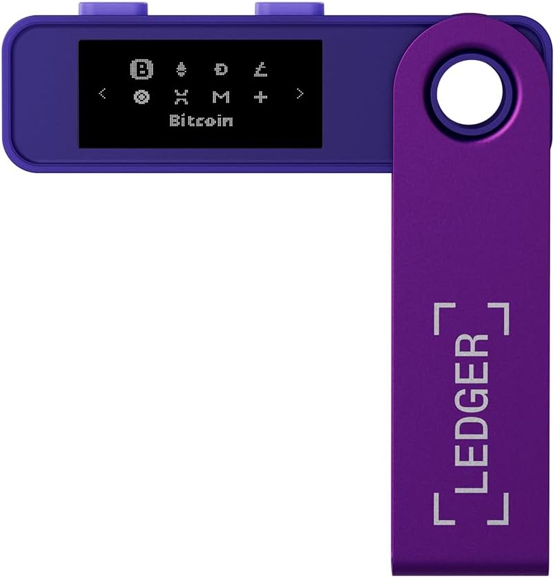 Ledger Nano S Plus (Matte Black): The perfect entry-level hardware wallet to securely manage all your crypto and NFTs.