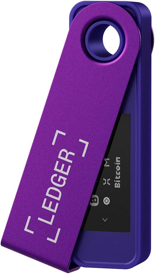 Ledger Nano S Plus (Matte Black): The perfect entry-level hardware wallet to securely manage all your crypto and NFTs.