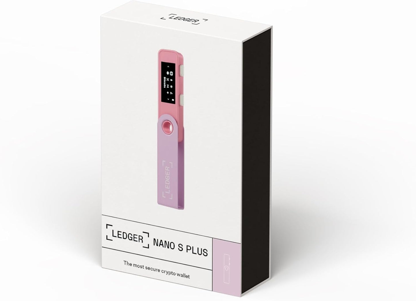 Ledger Nano S Plus (Matte Black): The perfect entry-level hardware wallet to securely manage all your crypto and NFTs.