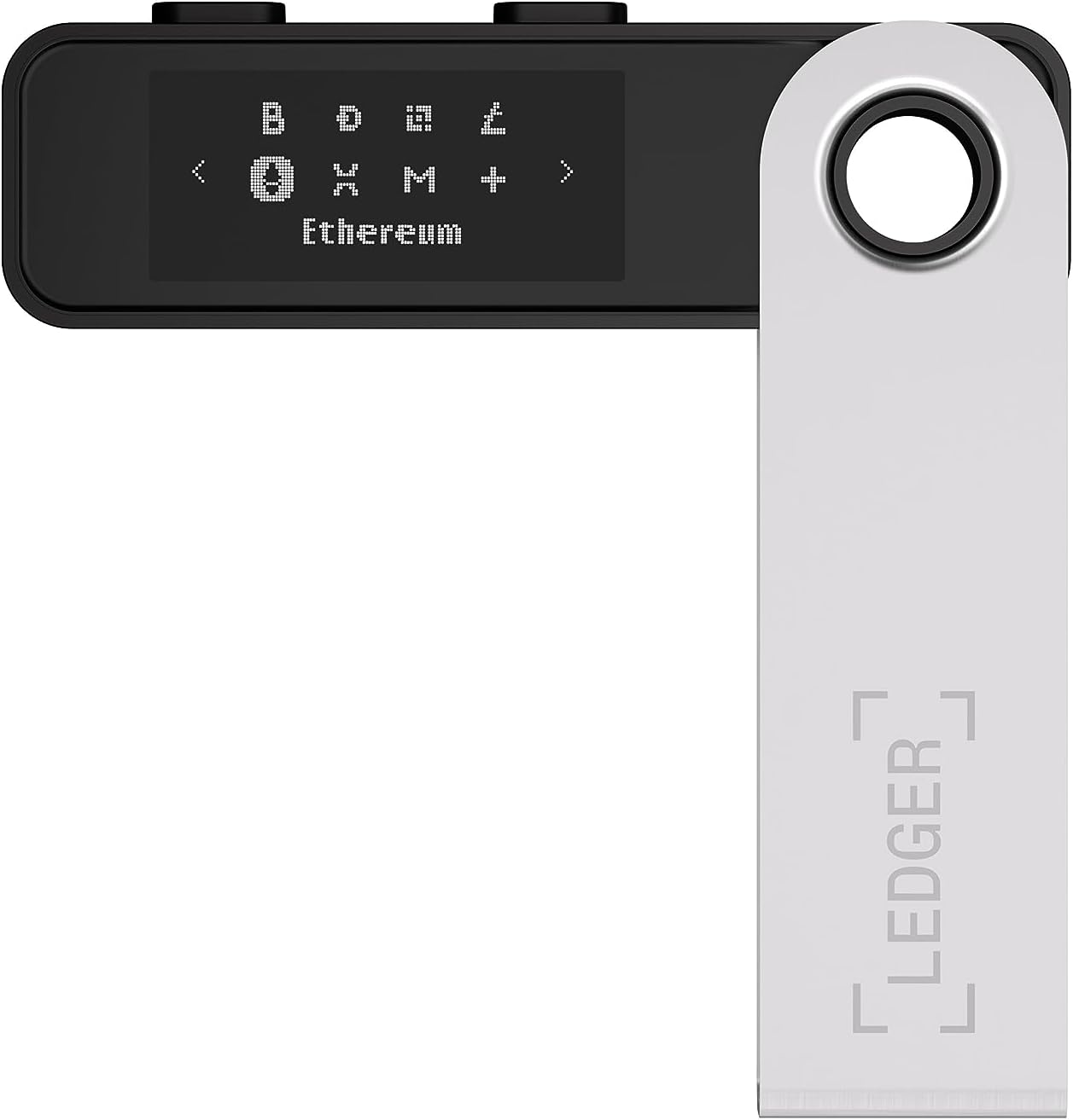 Ledger Nano S Plus (Matte Black): The perfect entry-level hardware wallet to securely manage all your crypto and NFTs.