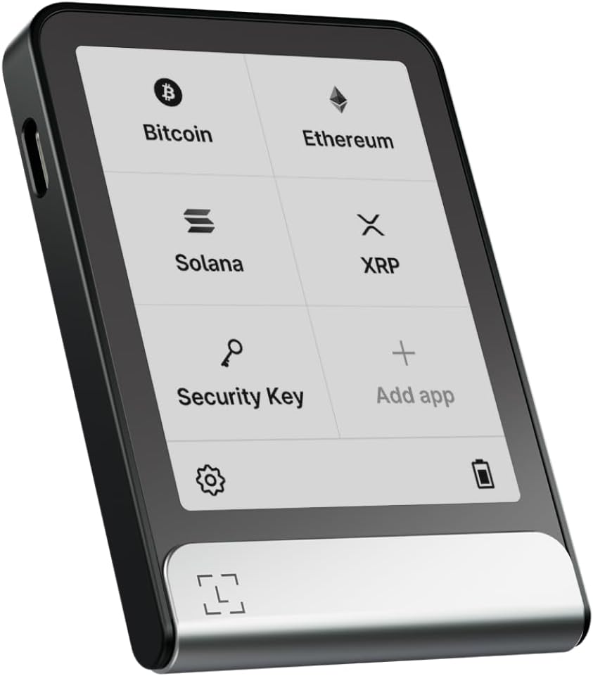Ledger Flex - Experience a secure E Ink touchscreen crypto wallet (BTC Edition)