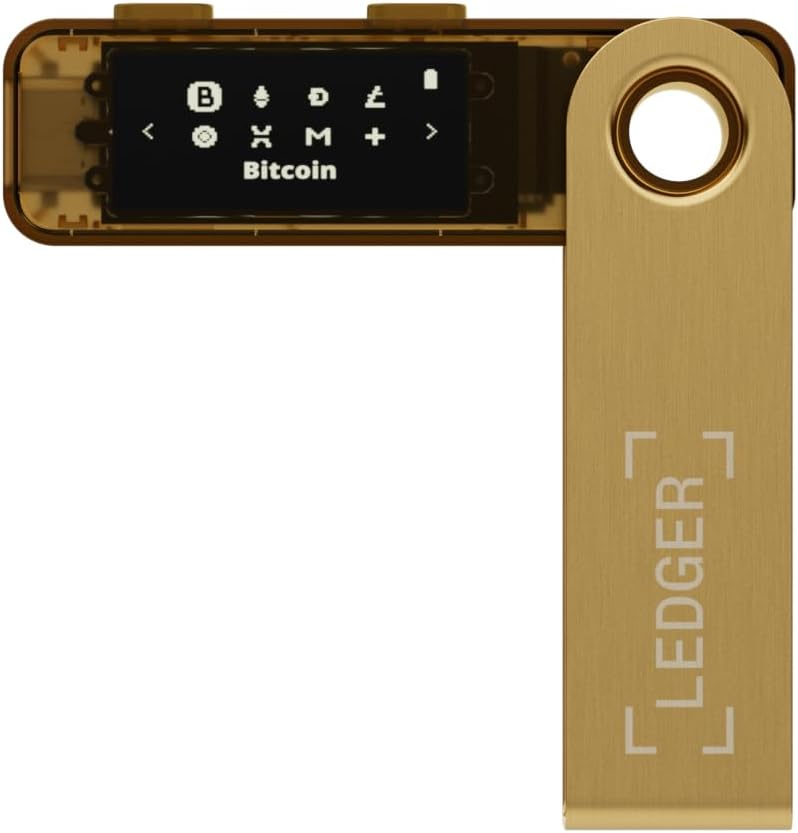 Ledger Nano S Plus (Matte Black): The perfect entry-level hardware wallet to securely manage all your crypto and NFTs.