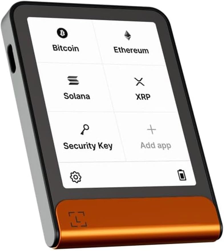 Ledger Flex - Experience a secure E Ink touchscreen crypto wallet (BTC Edition)