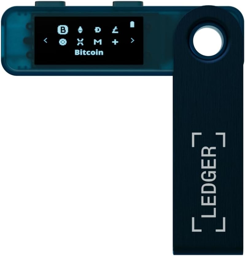 Ledger Nano S Plus (Matte Black): The perfect entry-level hardware wallet to securely manage all your crypto and NFTs.