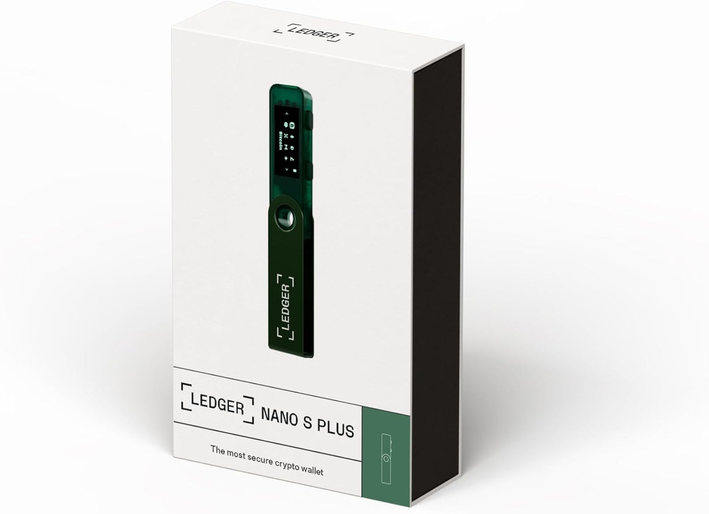 Ledger Nano S Plus (Matte Black): The perfect entry-level hardware wallet to securely manage all your crypto and NFTs.