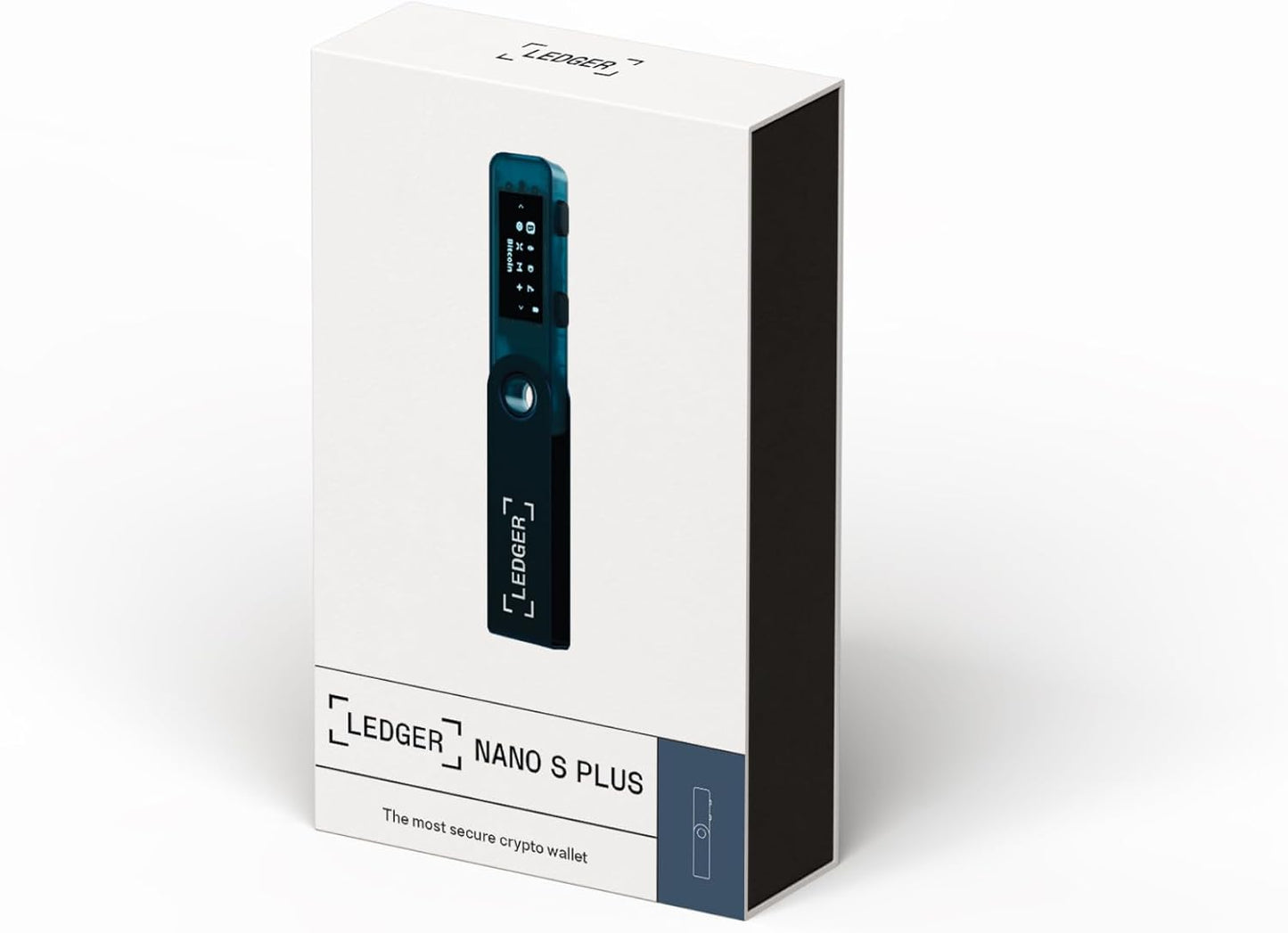 Ledger Nano S Plus (Matte Black): The perfect entry-level hardware wallet to securely manage all your crypto and NFTs.