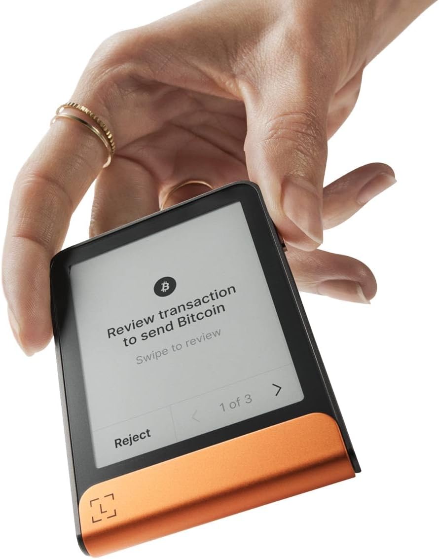 Ledger Flex - Experience a secure E Ink touchscreen crypto wallet (BTC Edition)