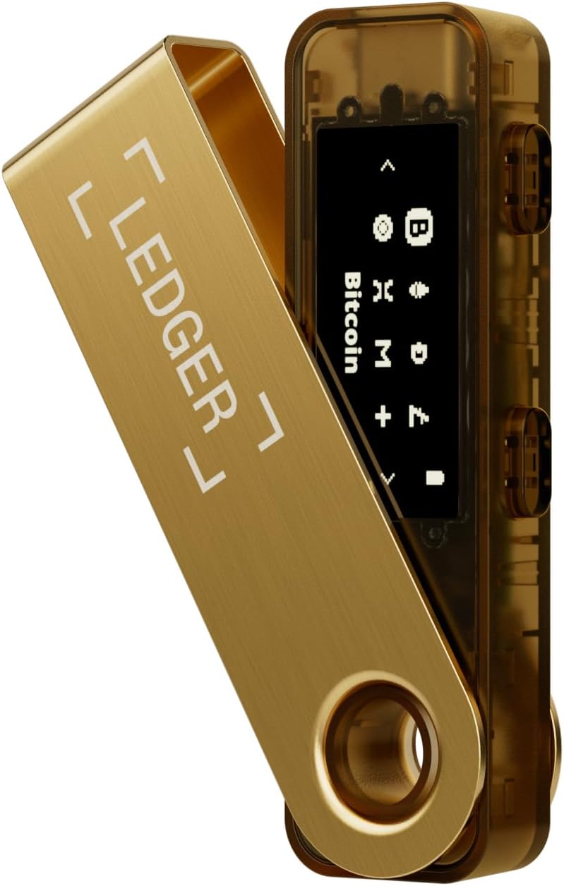 Ledger Nano S Plus (Matte Black): The perfect entry-level hardware wallet to securely manage all your crypto and NFTs.
