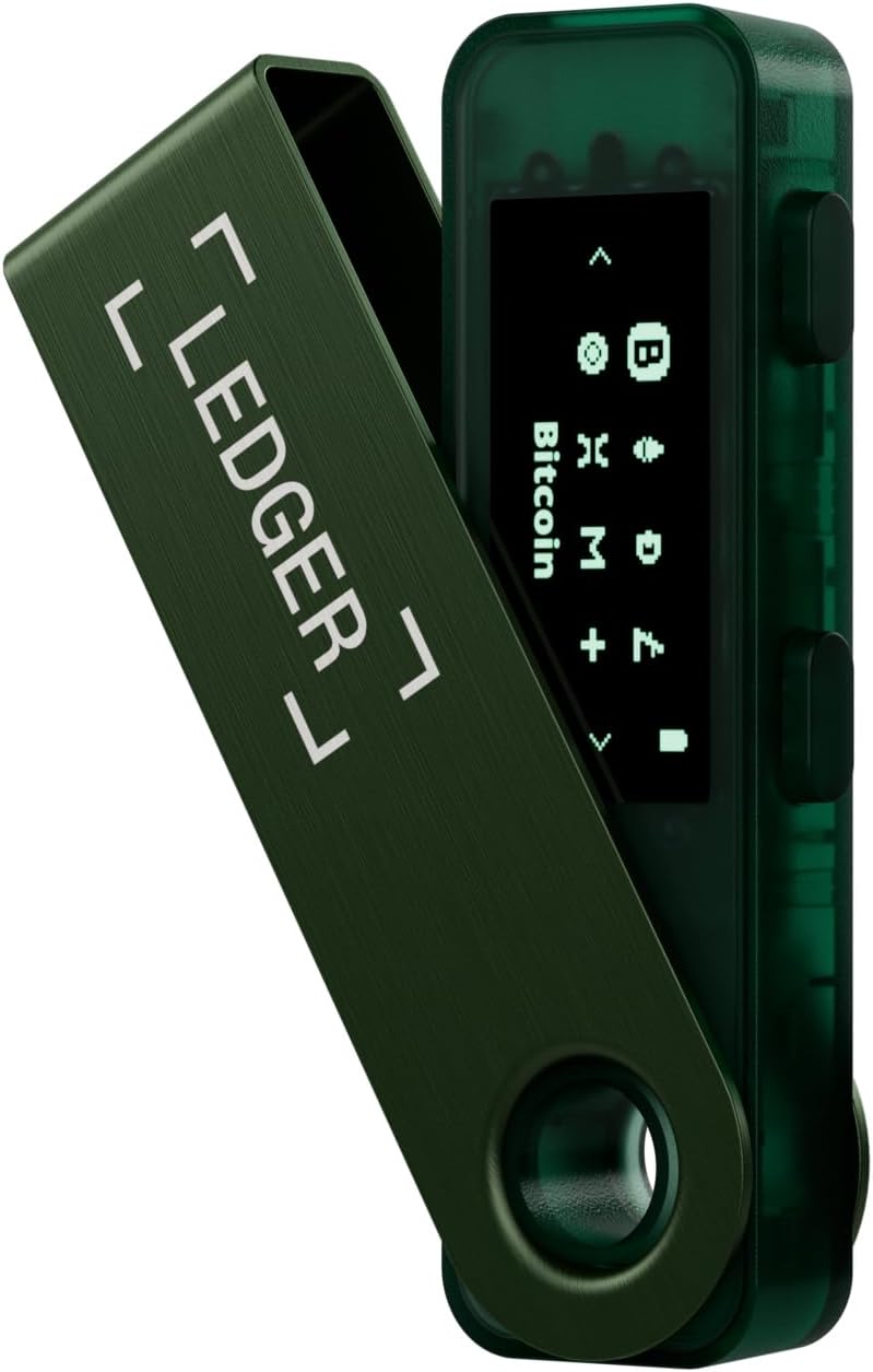 Ledger Nano S Plus (Matte Black): The perfect entry-level hardware wallet to securely manage all your crypto and NFTs.