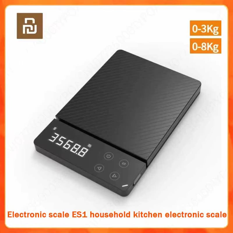 Duka Electronic Scale Es1 Household Kitchen Lcd Digital Electronic Scale Multi-Function Hd Backlit Electronic Food Scales