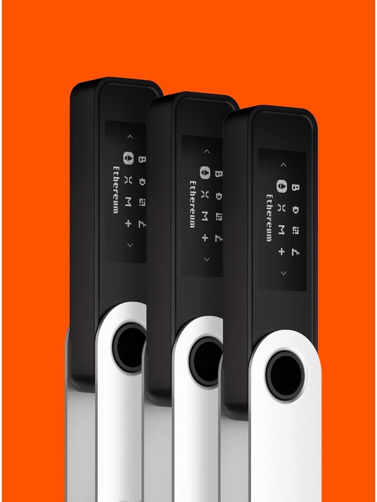 Ledger Nano S Plus (Matte Black): The perfect entry-level hardware wallet to securely manage all your crypto and NFTs.