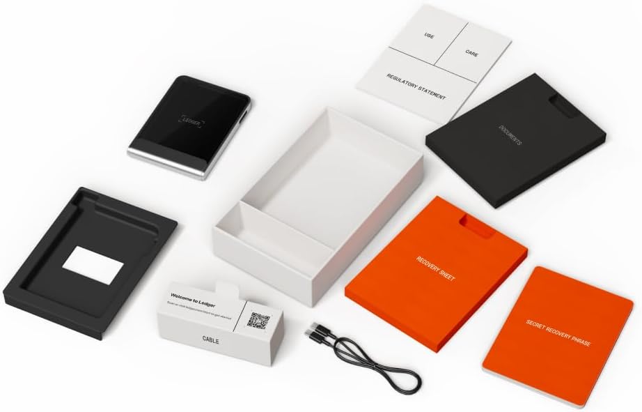 Ledger Flex - Experience a secure E Ink touchscreen crypto wallet (BTC Edition)
