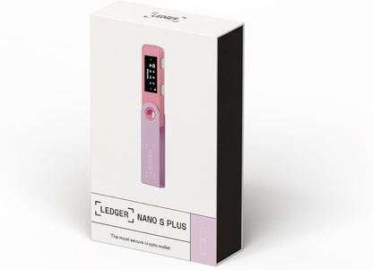 Ledger Nano S Plus (Matte Black): The perfect entry-level hardware wallet to securely manage all your crypto and NFTs.