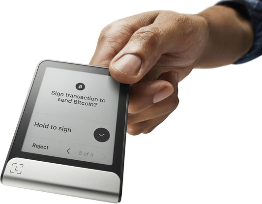 Ledger Flex - Experience a secure E Ink touchscreen crypto wallet (BTC Edition)