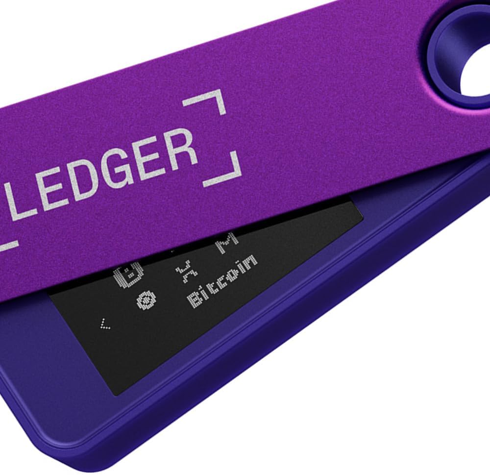 Ledger Nano S Plus (Matte Black): The perfect entry-level hardware wallet to securely manage all your crypto and NFTs.